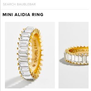 BaubleBar Mini Alidia Ring, Size 8